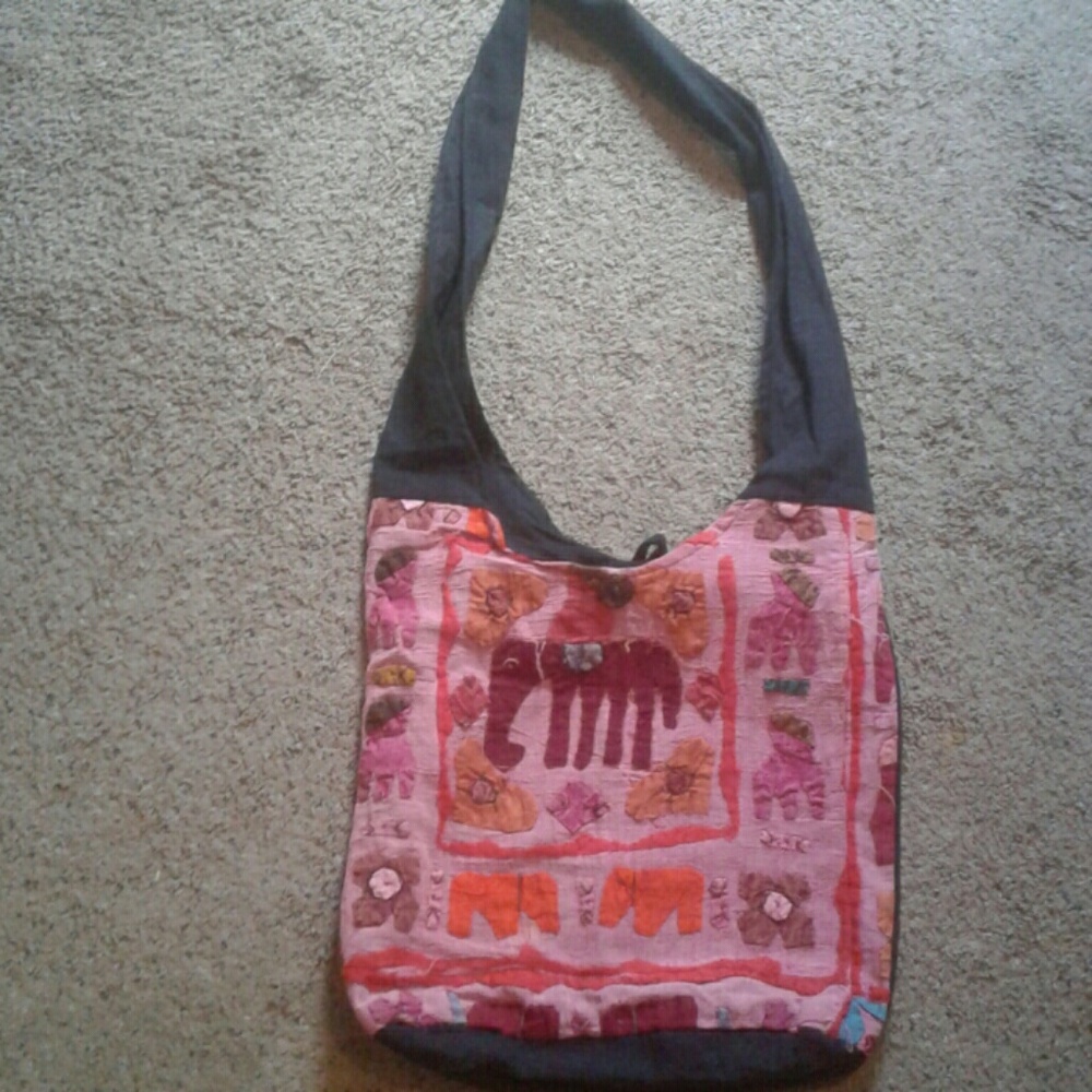 Handmade boho bag